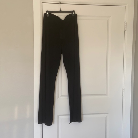 Zara High-waisted pants with Flared legs in black XL - Picture 4 of 10